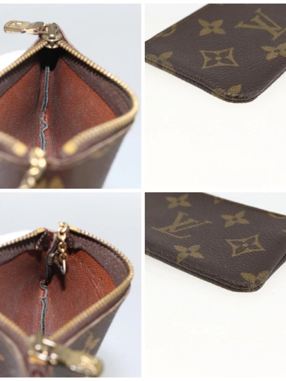 LOUIS VUITTON Monogram Pochette Cles Coin Purse - Picture 12 of 15